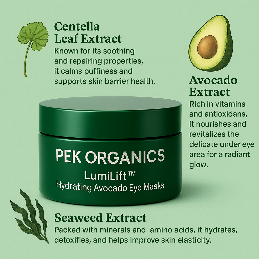 LumiLift™ Hydrating Avocado Eye Masks