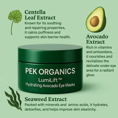 LumiLift™ Hydrating Avocado Eye Masks